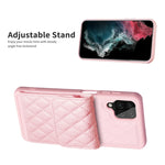 Custodia per telefono in pelle rombica a portafoglio verticale, For Samsung Galaxy A12, For Samsung Galaxy A13 4G, For Samsung Galaxy A34 5G, For Samsung Galaxy A52 4G / 5G