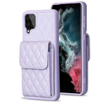 Custodia per telefono in pelle rombica a portafoglio verticale, For Samsung Galaxy A12, For Samsung Galaxy A13 4G, For Samsung Galaxy A34 5G, For Samsung Galaxy A52 4G / 5G