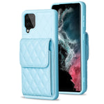 Custodia per telefono in pelle rombica a portafoglio verticale, For Samsung Galaxy A12, For Samsung Galaxy A13 4G, For Samsung Galaxy A34 5G, For Samsung Galaxy A52 4G / 5G