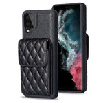 Custodia per telefono in pelle rombica a portafoglio verticale, For Samsung Galaxy A12, For Samsung Galaxy A13 4G, For Samsung Galaxy A34 5G, For Samsung Galaxy A52 4G / 5G