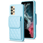 Custodia per telefono in pelle rombica a portafoglio verticale, For Samsung Galaxy A12, For Samsung Galaxy A13 4G, For Samsung Galaxy A34 5G, For Samsung Galaxy A52 4G / 5G