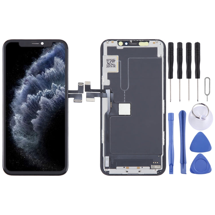 Schermo LCD OLED rigido ALG per assemblaggio completo di digitalizzatore, For iPhone  X(ALG Hard OLED), For iPhone  XS(ALG Hard OLED), For iPhone XS Max(ALG Hard OLED), For iPhone 11 Pro(ALG Hard OLED), For iPhone 11 Pro Max(ALG Hard OLED)