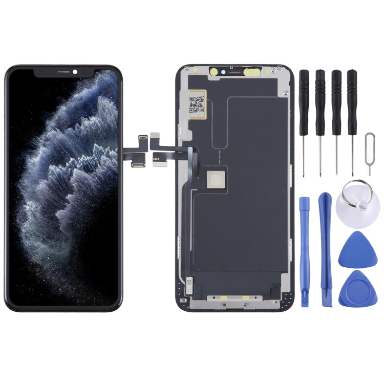 Schermo LCD OLED rigido ALG per assemblaggio completo di digitalizzatore, For iPhone  X(ALG Hard OLED), For iPhone  XS(ALG Hard OLED), For iPhone XS Max(ALG Hard OLED), For iPhone 11 Pro(ALG Hard OLED), For iPhone 11 Pro Max(ALG Hard OLED)