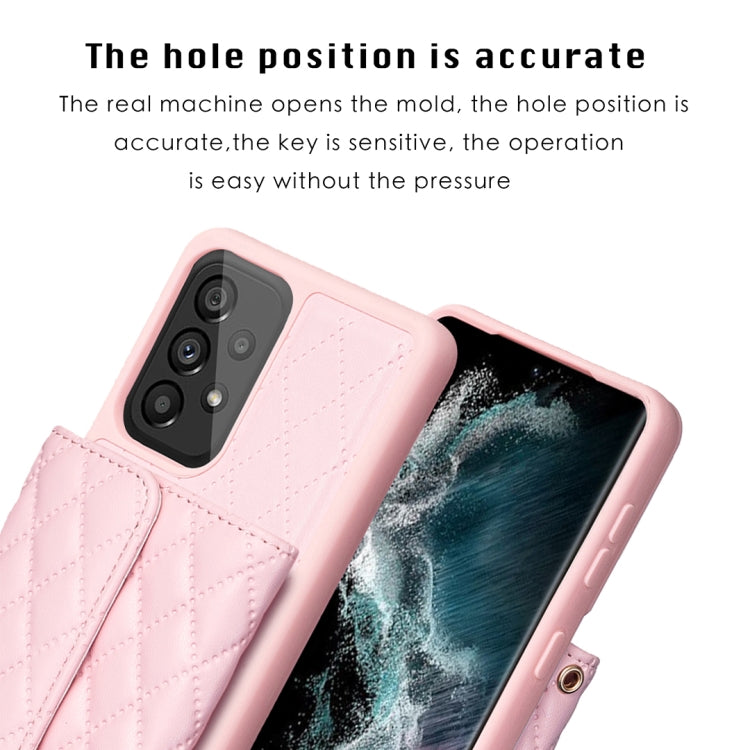 Custodia per telefono in pelle rombica a portafoglio orizzontale, For Samsung Galaxy A54 5G, For Samsung Galaxy A13 4G