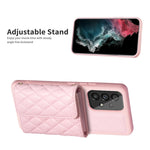 Custodia per telefono in pelle rombica a portafoglio orizzontale, For Samsung Galaxy A54 5G, For Samsung Galaxy A13 4G