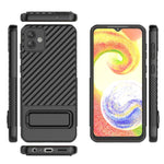 Custodia per cellulare in TPU a trama ondulata con pellicola per lenti, For Samsung Galaxy A04 4G, For Samsung Galaxy A04e 4G, For OnePlus Nord CE 3