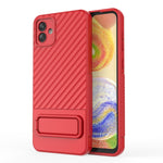 Custodia per cellulare in TPU a trama ondulata con pellicola per lenti, For Samsung Galaxy A04 4G, For Samsung Galaxy A04e 4G, For OnePlus Nord CE 3
