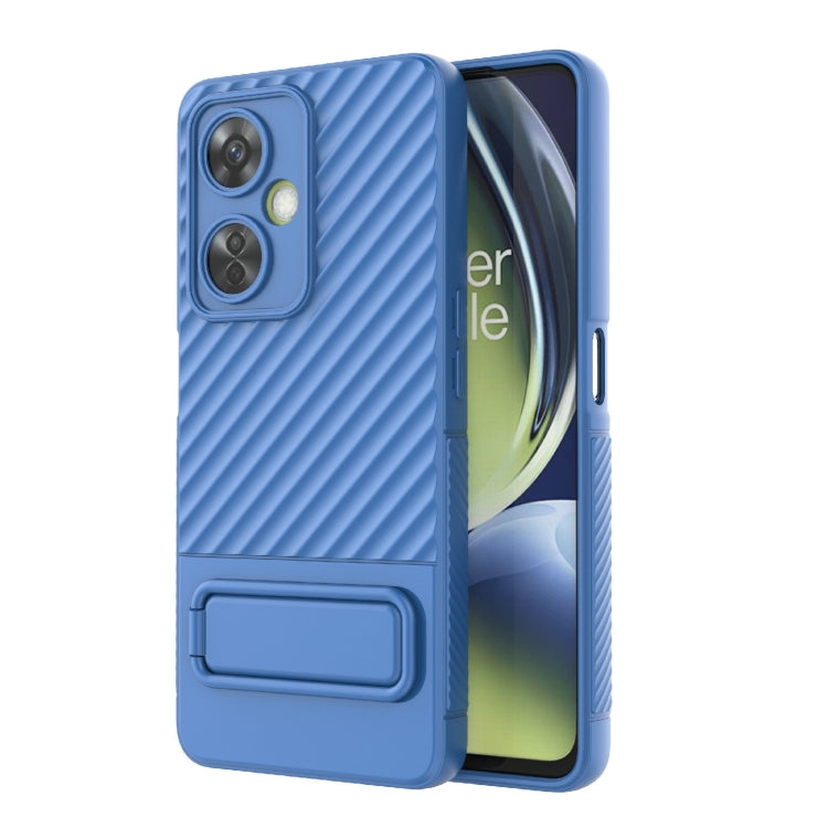 Custodia per cellulare in TPU a trama ondulata con pellicola per lenti, For Samsung Galaxy A04 4G, For Samsung Galaxy A04e 4G, For OnePlus Nord CE 3