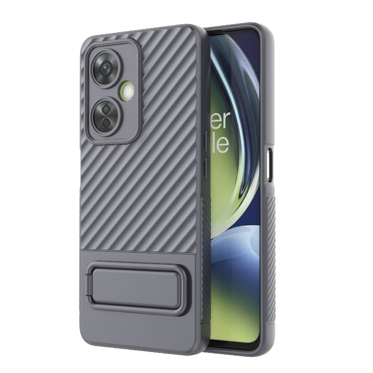 Custodia per cellulare in TPU a trama ondulata con pellicola per lenti, For Samsung Galaxy A04 4G, For Samsung Galaxy A04e 4G, For OnePlus Nord CE 3