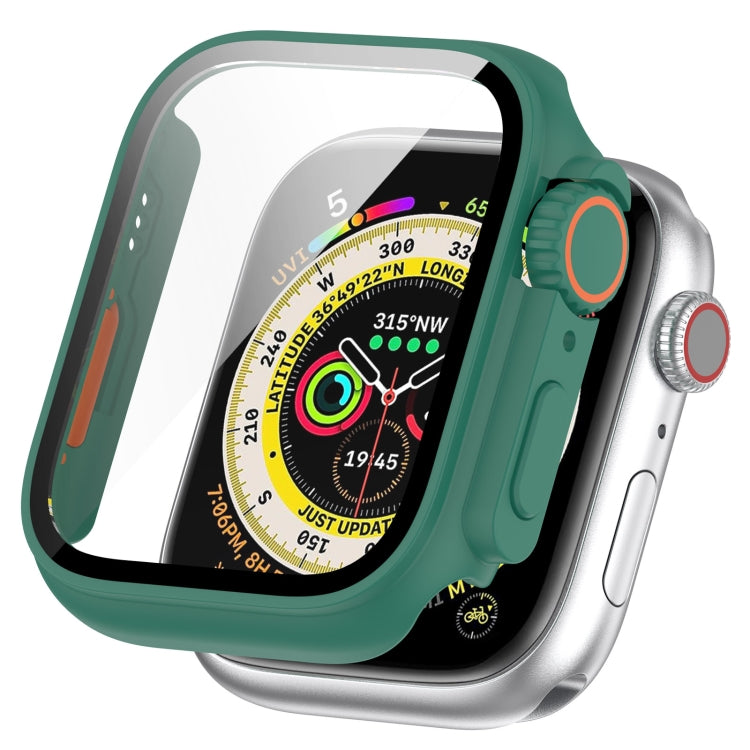 Custodia protettiva per orologio integrata con pellicola temperata + PC, For Apple Watch Series SE 2 / 6 / SE / 5 / 4 40mm, For Apple Watch Series 9 / 8 / 7 41mm, For Apple Watch Series SE 2 / 6 / SE / 5 / 4 44mm, For Apple Watch Series 9 / 8 / 7 45mm