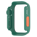 Custodia protettiva per orologio integrata con pellicola temperata + PC, For Apple Watch Series SE 2 / 6 / SE / 5 / 4 40mm, For Apple Watch Series 9 / 8 / 7 41mm, For Apple Watch Series SE 2 / 6 / SE / 5 / 4 44mm, For Apple Watch Series 9 / 8 / 7 45mm