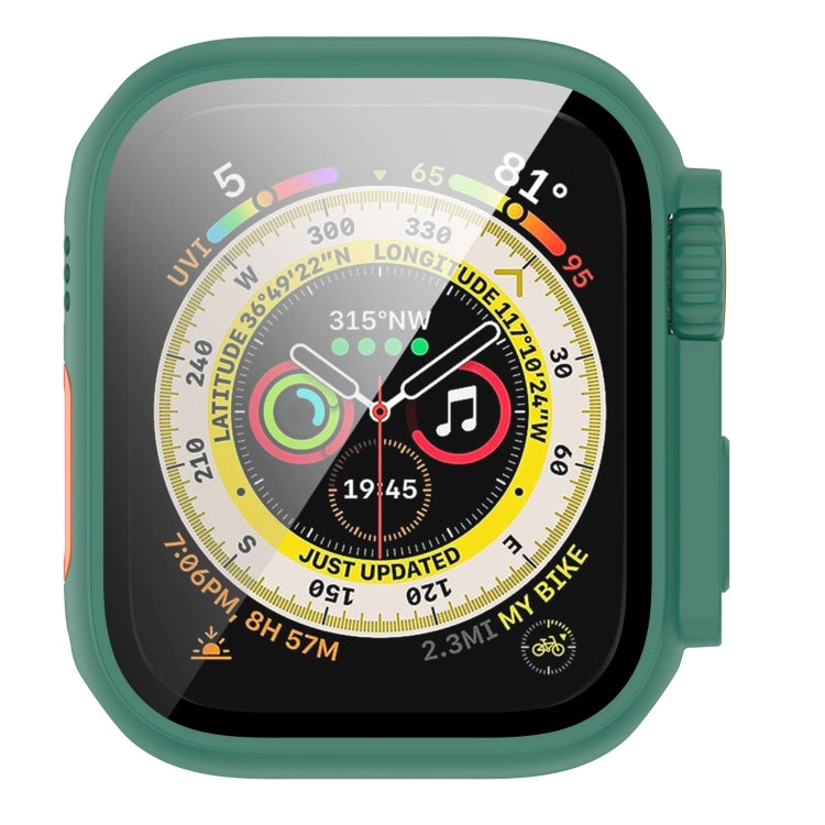 Custodia protettiva per orologio integrata con pellicola temperata + PC, For Apple Watch Series SE 2 / 6 / SE / 5 / 4 40mm, For Apple Watch Series 9 / 8 / 7 41mm, For Apple Watch Series SE 2 / 6 / SE / 5 / 4 44mm, For Apple Watch Series 9 / 8 / 7 45mm