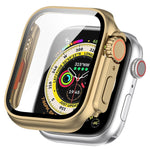 Custodia protettiva per orologio integrata con pellicola temperata + PC, For Apple Watch Series SE 2 / 6 / SE / 5 / 4 40mm, For Apple Watch Series 9 / 8 / 7 41mm, For Apple Watch Series SE 2 / 6 / SE / 5 / 4 44mm, For Apple Watch Series 9 / 8 / 7 45mm