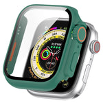 Custodia protettiva per orologio integrata con pellicola temperata + PC, For Apple Watch Series SE 2 / 6 / SE / 5 / 4 40mm, For Apple Watch Series 9 / 8 / 7 41mm, For Apple Watch Series SE 2 / 6 / SE / 5 / 4 44mm, For Apple Watch Series 9 / 8 / 7 45mm