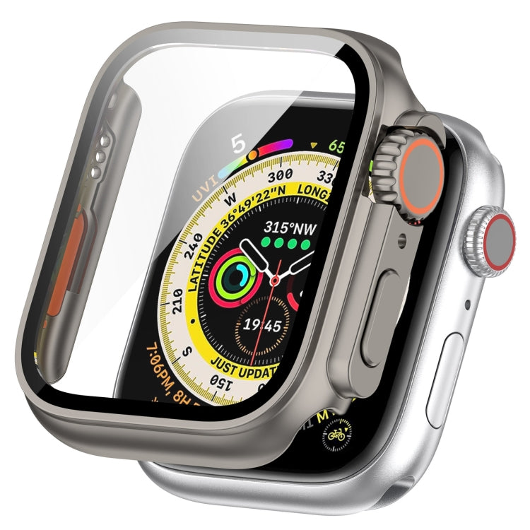 Custodia protettiva per orologio integrata con pellicola temperata + PC, For Apple Watch Series SE 2 / 6 / SE / 5 / 4 40mm, For Apple Watch Series 9 / 8 / 7 41mm, For Apple Watch Series SE 2 / 6 / SE / 5 / 4 44mm, For Apple Watch Series 9 / 8 / 7 45mm