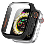 Custodia protettiva per orologio integrata con pellicola temperata + PC, For Apple Watch Series SE 2 / 6 / SE / 5 / 4 40mm, For Apple Watch Series 9 / 8 / 7 41mm, For Apple Watch Series SE 2 / 6 / SE / 5 / 4 44mm, For Apple Watch Series 9 / 8 / 7 45mm