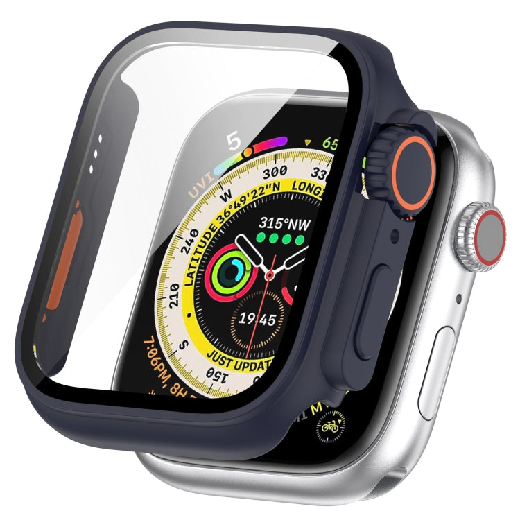 Custodia protettiva per orologio integrata con pellicola temperata + PC, For Apple Watch Series SE 2 / 6 / SE / 5 / 4 40mm, For Apple Watch Series 9 / 8 / 7 41mm, For Apple Watch Series SE 2 / 6 / SE / 5 / 4 44mm, For Apple Watch Series 9 / 8 / 7 45mm