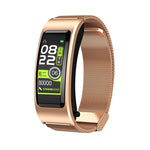 Braccialetto intelligente per auricolare Bluetooth B7, supporto monitoraggio del sonno / monitoraggio dell'ossigeno nel sangue / monitoraggio della frequenza cardiaca