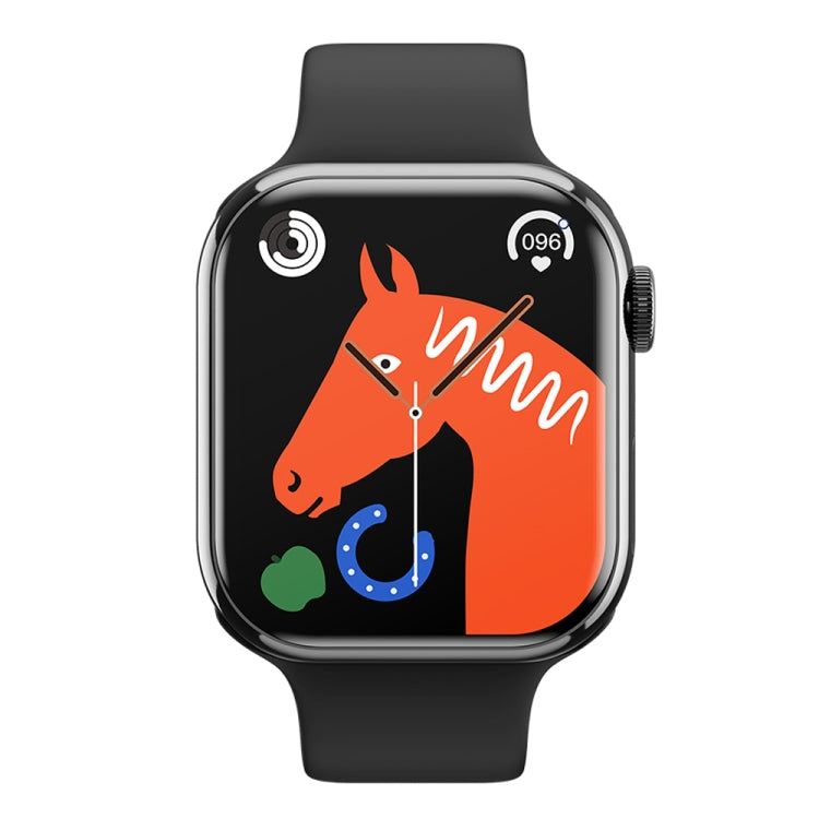 IW9 Smart Watch con schermo quadrato da 2,05 pollici supporta chiamate Bluetooth/monitoraggio dell'ossigeno nel sangue