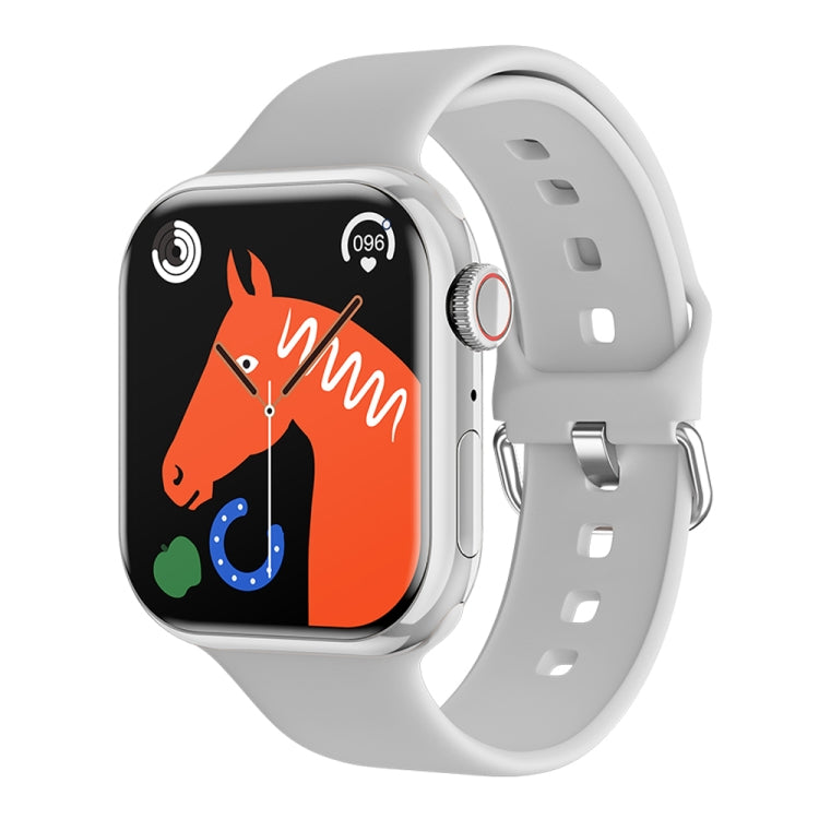IW9 Smart Watch con schermo quadrato da 2,05 pollici supporta chiamate Bluetooth/monitoraggio dell'ossigeno nel sangue