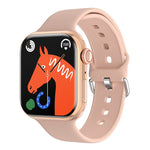 IW9 Smart Watch con schermo quadrato da 2,05 pollici supporta chiamate Bluetooth/monitoraggio dell'ossigeno nel sangue