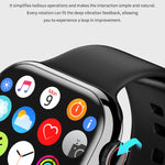 IW9 Smart Watch con schermo quadrato da 2,05 pollici supporta chiamate Bluetooth/monitoraggio dell'ossigeno nel sangue
