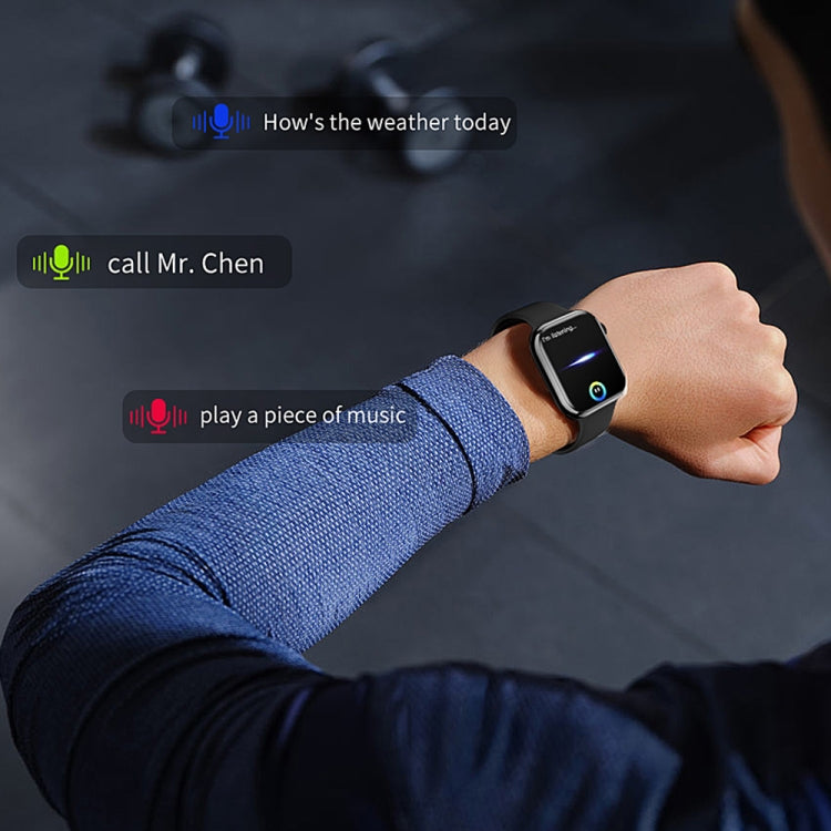 IW9 Smart Watch con schermo quadrato da 2,05 pollici supporta chiamate Bluetooth/monitoraggio dell'ossigeno nel sangue