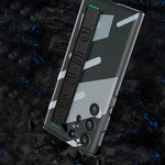 Custodia per telefono antiurto trasparente GKK TPU + PC + cinturino da polso, For Samsung Galaxy S23 Ultra