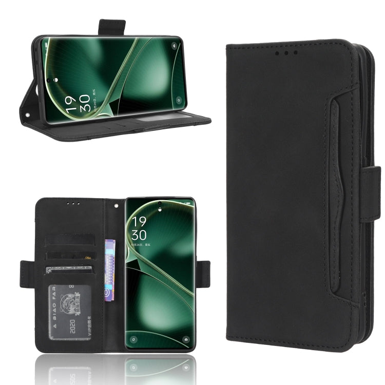 Custodia per telefono in pelle con slot per schede di consistenza al polpaccio, For OPPO Find X6, For Realme V30 / V30t 5G, For Orbic Q10 4G, For Tecno Spark 10 4G