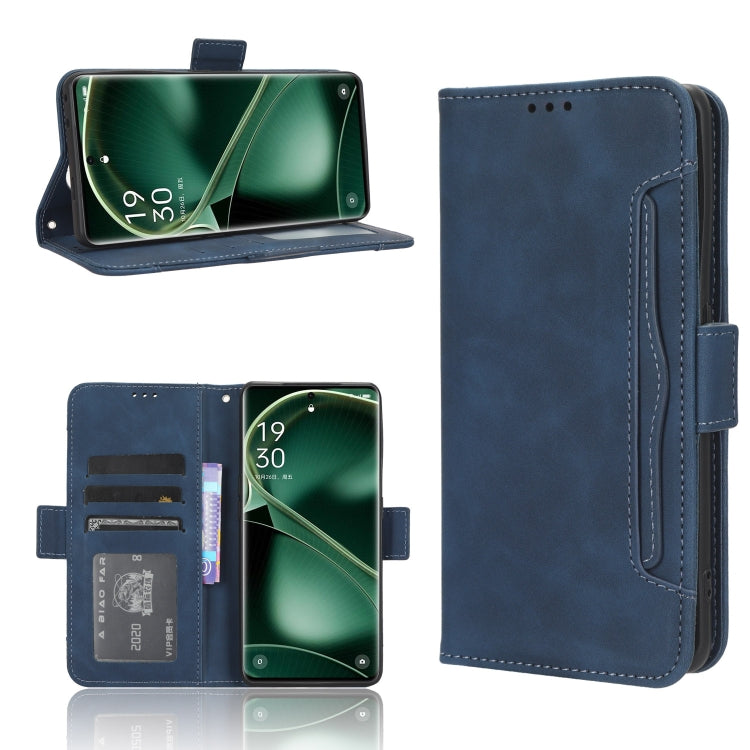 Custodia per telefono in pelle con slot per schede di consistenza al polpaccio, For OPPO Find X6, For Realme V30 / V30t 5G, For Orbic Q10 4G, For Tecno Spark 10 4G