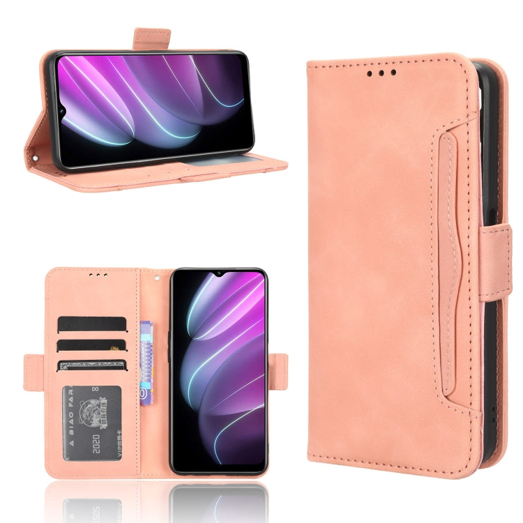 Custodia per telefono in pelle con slot per schede di consistenza al polpaccio, For OPPO Find X6, For Realme V30 / V30t 5G, For Orbic Q10 4G, For Tecno Spark 10 4G