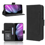 Custodia per telefono in pelle con slot per schede di consistenza al polpaccio, For OPPO Find X6, For Realme V30 / V30t 5G, For Orbic Q10 4G, For Tecno Spark 10 4G