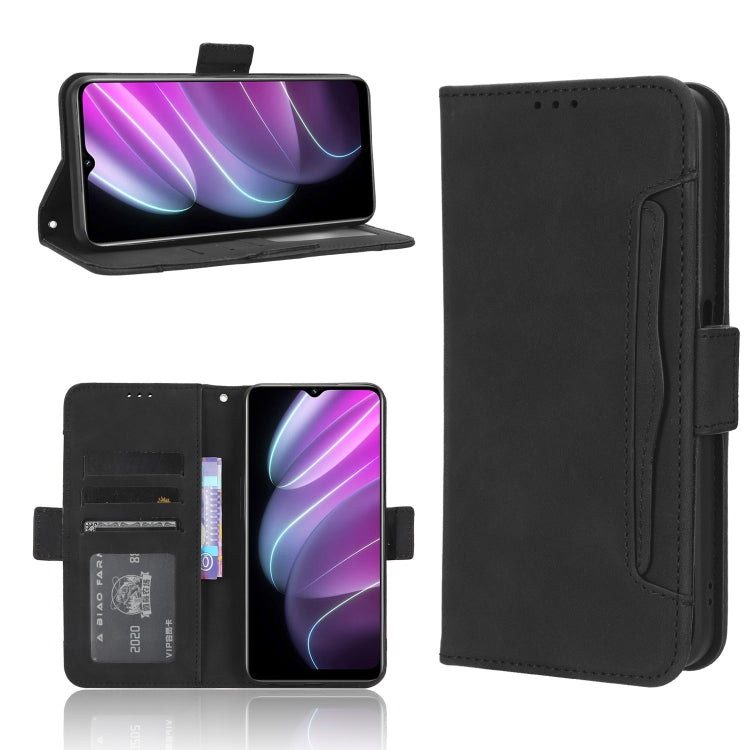 Custodia per telefono in pelle con slot per schede di consistenza al polpaccio, For OPPO Find X6, For Realme V30 / V30t 5G, For Orbic Q10 4G, For Tecno Spark 10 4G