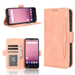 Custodia per telefono in pelle con slot per schede di consistenza al polpaccio, For OPPO Find X6, For Realme V30 / V30t 5G, For Orbic Q10 4G, For Tecno Spark 10 4G