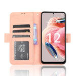 Custodia per telefono in pelle con slot per schede di consistenza al polpaccio, For Xiaomi Redmi Note 12 4G Global, For Huawei nova 11 Pro, For Huawei nova 11, For Huawei P60 Art