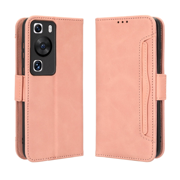 Custodia per telefono in pelle con slot per schede di consistenza al polpaccio, For Huawei P60 / P60 Pro, For Huawei Enjoy 60 4G, For Huawei Maimang 20, For Blackview A85