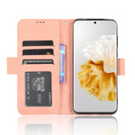 Custodia per telefono in pelle con slot per schede di consistenza al polpaccio, For Huawei P60 / P60 Pro, For Huawei Enjoy 60 4G, For Huawei Maimang 20, For Blackview A85
