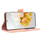 Custodia per telefono in pelle con slot per schede di consistenza al polpaccio, For Huawei P60 / P60 Pro, For Huawei Enjoy 60 4G, For Huawei Maimang 20, For Blackview A85
