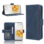 Custodia per telefono in pelle con slot per schede di consistenza al polpaccio, For Huawei P60 / P60 Pro, For Huawei Enjoy 60 4G, For Huawei Maimang 20, For Blackview A85