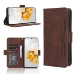 Custodia per telefono in pelle con slot per schede di consistenza al polpaccio, For Huawei P60 / P60 Pro, For Huawei Enjoy 60 4G, For Huawei Maimang 20, For Blackview A85