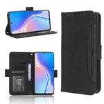 Custodia per telefono in pelle con slot per schede di consistenza al polpaccio, For Huawei P60 / P60 Pro, For Huawei Enjoy 60 4G, For Huawei Maimang 20, For Blackview A85
