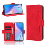 Custodia per telefono in pelle con slot per schede di consistenza al polpaccio, For Huawei P60 / P60 Pro, For Huawei Enjoy 60 4G, For Huawei Maimang 20, For Blackview A85
