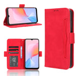 Custodia per telefono in pelle con slot per schede di consistenza al polpaccio, For Huawei P60 / P60 Pro, For Huawei Enjoy 60 4G, For Huawei Maimang 20, For Blackview A85