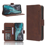 Custodia per telefono in pelle con slot per schede di consistenza al polpaccio, For Nokia C22, For Nokia C32 4G, For Nokia C12, For Nokia G22 4G