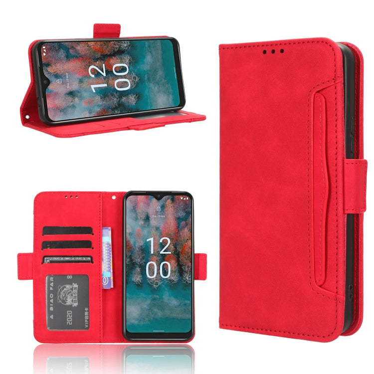 Custodia per telefono in pelle con slot per schede di consistenza al polpaccio, For Nokia C22, For Nokia C32 4G, For Nokia C12, For Nokia G22 4G