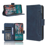 Custodia per telefono in pelle con slot per schede di consistenza al polpaccio, For Nokia C22, For Nokia C32 4G, For Nokia C12, For Nokia G22 4G