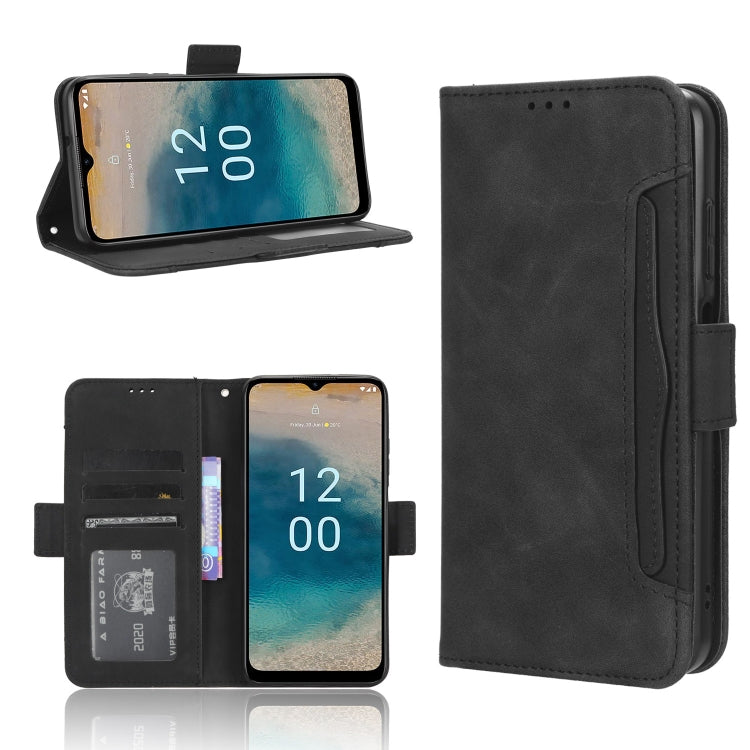 Custodia per telefono in pelle con slot per schede di consistenza al polpaccio, For Nokia C22, For Nokia C32 4G, For Nokia C12, For Nokia G22 4G