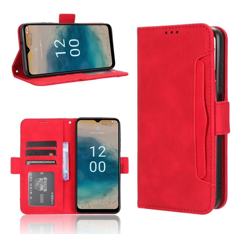 Custodia per telefono in pelle con slot per schede di consistenza al polpaccio, For Nokia C22, For Nokia C32 4G, For Nokia C12, For Nokia G22 4G