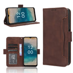 Custodia per telefono in pelle con slot per schede di consistenza al polpaccio, For Nokia C22, For Nokia C32 4G, For Nokia C12, For Nokia G22 4G