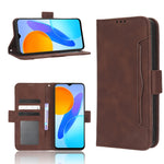Custodia per telefono in pelle con slot per schede di consistenza al polpaccio, For Honor 70 Lite / X6 4G, For Samsung Galaxy F14 Global, For Samsung Galaxy M14 5G, For Xiaomi 13 Ultra